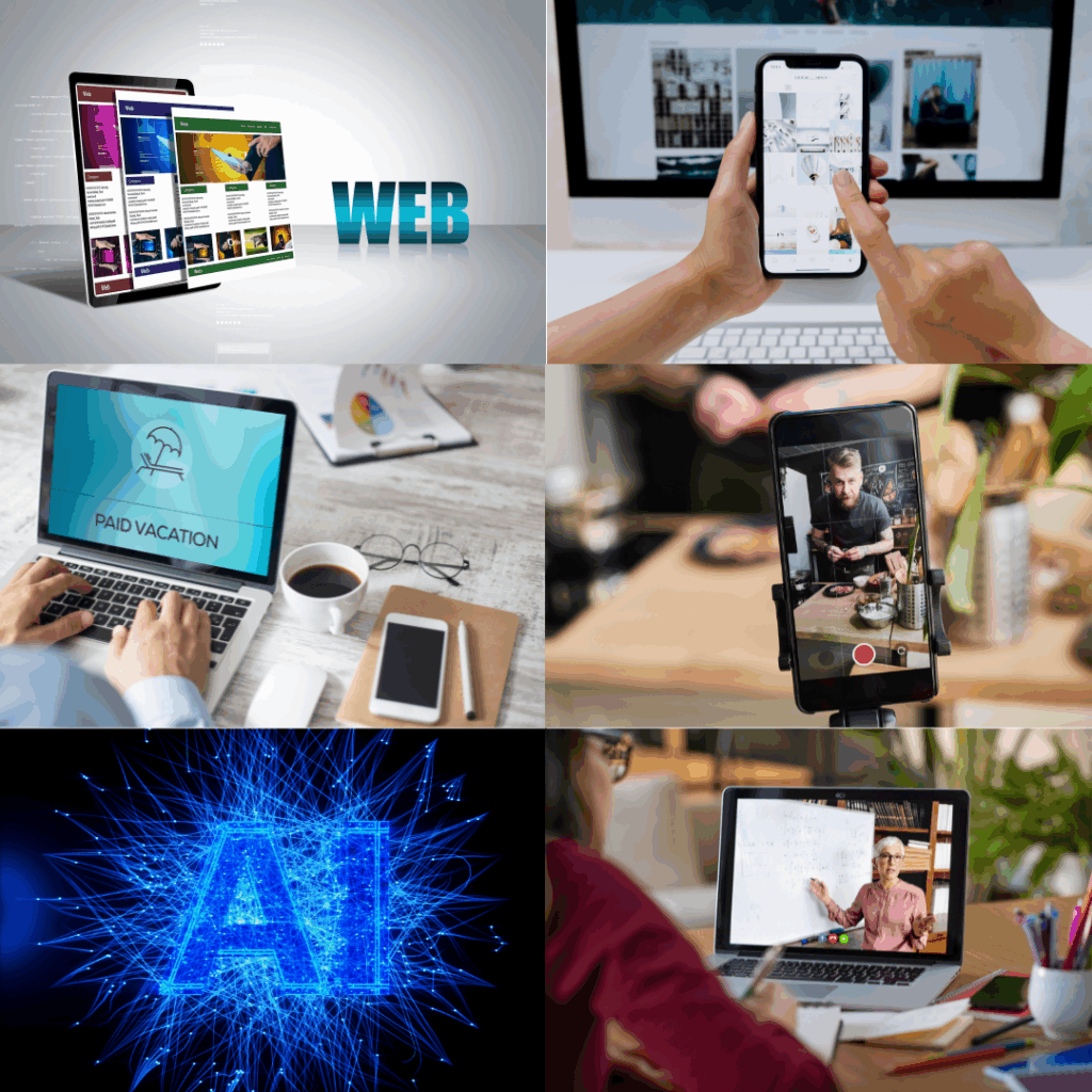 Marketing Digital, Landing Page, Intaligência Artificial, Social Media, Tráfego Pago